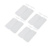 TOYANDONA 8 pièces Patches de Massage Non-tissés pour Soins Électrodes Adhésives Confortables sans Gel Soulagement Dos et Douleurs Réutilisables et Sécurisées