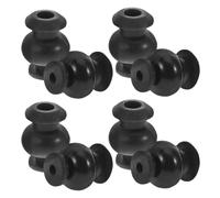 TOYANDONA 8 Pièces Support Amortisseur de Cardan pour Drone Noir en Caoutchouc Absorption de Choc 3D Bruit, Adapté aux Opérations Aériennes Extérieures