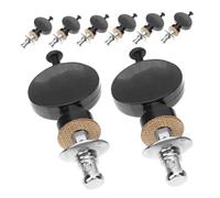 TOYANDONA 8 Pièces Ukulele Tuning Pegs Accessory Metal Straight Rod Knobs For Precise And Guitar String Tuning Compatible With Ukulele Models For Beginners And Professionals