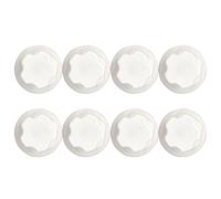 TOYANDONA 8 Ventouses pour Plateforme d'escalade de Tortue en Plastique Transparent, Pinces Robustes pour Aquarium, Accessoires de Terrarium pour Reptiles, Installation Facile sur Surface