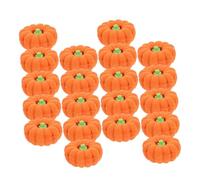 TOYANDONA 80 Pièces Gâchis 3D Fourniture Scolaire Kawaii Eraseurs Amusants pour Les Enfants Eraser de Dessin gommes gommes à Crayon Citrouille Eraseurs de nouveauté TPR Orange