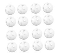 TOYANDONA 80 Pièces Inserts pour Hochets de Garçon Fille Billes Blanches pour Hochets de Rechange pour Jouets Sonores