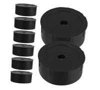 TOYANDONA 8pièces Bouchons De Tube pour Arbre à Chat Embouts Plastique Noir pour Poteau à Chat De Bouchon pour Griffoir Remplacement De Poteau à pour Structures Escalade pour Animaux De