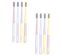 TOYANDONA 8pièces Brosse à Dents Petite Tête Flexible pour Soins des Gencives à Utiliser Chez Soi ou Voyage Lot