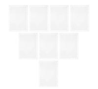 TOYANDONA 8pièces Fond de Sac Acrylique Transparent Base Rectangle Rigide pour Panier et Sac Crocheté DIY Accessoire Résistant pour Travaux Manuels et Tressage