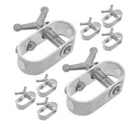 TOYANDONA 8pièces Treuil Manuel Tire-câble Robuste Et Mini-treuil pour Couverture De Piscine Tendeur De Câble Facile à Installer