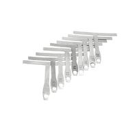 TOYANDONA 9 pièces Kit de Mesure de Guitare Règle T pour Ajustement des Cordes et Rayons de Touche Outils de Luthier pour Guitares Électriques et Acoustiques