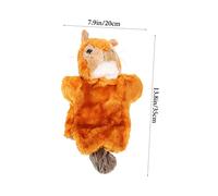 TOYANDONA à Main Peluche Éducative pour Garçon Fille Déveil Créatif Garçon Fille Accessoire Storytelling Interactif