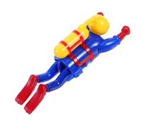 TOYANDONA à Remonter pour Garçon et Filles Plongeur sous-Marin en Plastique sans Bords Flottant Aquatique Sûr pour Le Bain Jeu Interactif de Natation pour Bébé de Plongée Mécanique