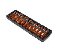 TOYANDONA Abacus Mathématique Colonnes Professionnel pour Élèves Boulier Calcul Chinois Plastique Outil Éducatif Portable pour Apprentissage et Coordination Main-Esprit