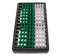 TOYANDONA Abacus Traditionnel Boulier Éducatif Chinois pour Étudiants Outil de Calcul Multi Fonctionnel Adapté à École Maison pour Apprentissage des Mathématiques