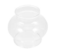 TOYANDONA Abat-jour 2.56x2.56x2.17in Coupe-vent en Verre Diffuseur Lumière Douce Accessoire Fonctionnel pour Lampe à Huile Rétro pour Lampe à Kérosène Temple et Chevet