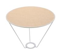 TOYANDONA Abat-jour de Remplacement pour Lampadaire Diamètre 25 Cm, Diffuseur Anti-éblouissement en Matériau Compatible, Abat-jour Rond Multifonction pour Lampe de Table et Lampadaire,