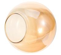 TOYANDONA Abat-Jour Globe en Verre 130 MM Abat-Jour de Rechange pour Plafonnier Suspendre, Design Simple et Délicat, pour Salon et Bar