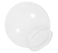 TOYANDONA Abat-jour Sphérique Laiteux Acrylique pour Lampes Extérieures Globe Lumineux Remplaçant Abat-jour pour Éclairage Mural et Clôture Diffuseur Doux et Résistant