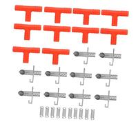TOYANDONA Abreuvoir Automatique pour Lapin 30 Pièces Raccords Et Tétines, Équipement D'abreuvement pour Clapier, Solide Et Facile à Installer, Usage Ferme Et Domestique