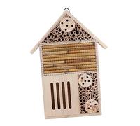 TOYANDONA Abri à Abeilles Naturel Nichoir pour Insectes Maison de Jardin Décorative pour Terrasse et Cour Chambre pour Attirer Insectes Bénéfiques