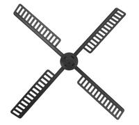 TOYANDONA Accessoire Moulin Jardin Plastique Tournantes pour Éolienne Solaire Kit Décoration Extérieure Résistante et Stable