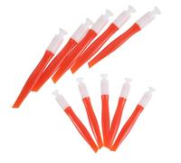 TOYANDONA Accessoire Ongles Professionnel Base Élargie en Silicone Abs, 10 Pièces pour Placement Précis et Stable des Faux Ongles, pour Création Nail Art DIY