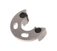 TOYANDONA Accessoire pour Cor D'harmonie et Euphonium Argenté en Métal et Plastique, Valve Rotative Demi-lune pour Pratique Musicale et Réparation D'instrument
