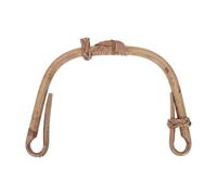 TOYANDONA Accessoire pour Théière Japonaise Poignée en Rotin Tressé Anse Arquée 9-11 CM, Remplacement pour Théières en Fonte et Céramique, Confort pour Préparation Gongfu