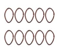 TOYANDONA Accessoire Pratique pour Montre 10 Pièces Passant en Cuir Marron Installation Facile et Remplacement pour Bracelet de Montre 20mm pour Boucle Cassée