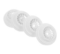 TOYANDONA Accessoires de couture 4 pièces capuchons de porte-bobine en plastique blanc, usage polyvalent pour travaux de couture et atelier de tailleur
