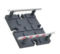 TOYANDONA Accessoires de Ferrée Garçon et Filles Barrière -Corps DIY Modèle Réaliste Jouet Piste Train Décoration Pratique Améliore Jeu 1 Pièce