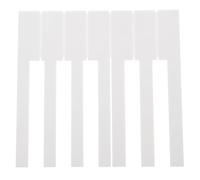 TOYANDONA Accessoires pour Piano Lot de 52 Touches Blanches Solide en Acrylique 5,2 MM, Installation Facile pour Usage Professionnel et Personnel