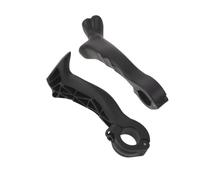 TOYANDONA Accessoires Prolongateurs de Guidon VTT 22,2 MM en Corne Véritable, 1 Paire, Poignées pour Cyclisme en Montée et Sentiers Escarpés