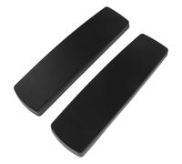 TOYANDONA Accoudoir de Chaise de Bureau en Plastique Noir, Design Profilé