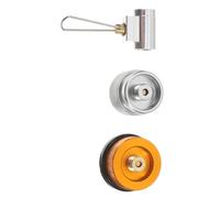 TOYANDONA Adaptateur De Recharge De Gaz pour Réchaud Connecteur De Gaz Et Convertisseur De Cartouche Ensemble De Remplissage pour Camping Et Randonnée