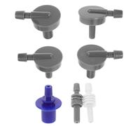 TOYANDONA Adaptateurs de Connexion pour Tuyaux de Brassard de Tensiomètre, Lot de 7 Pièces - Accessoires de Remplacement pour Moniteur de Santé à Domicile et Usage