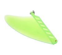 TOYANDONA Aileron Arrière de Planche de Surf TPU avec Vis pour Surf | Équilibre Profilé, Sensibilité de Virage Accrue, Usage pour Surf et Sports Nautiques, Vert Clair