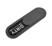 TOYANDONA Aimant Lave-vaisselle Double Face Gris Forme de Cœur Indicateur Propre et Accessoire Magnétique de Cuisine Pratique et Facile à Utiliser