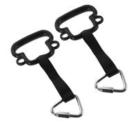 TOYANDONA Anneaux de Gymnastique Garçon Fille Robustes Abs avec Corde Ninja Ludique Équipement Descalade Extérieur pour Garçons et Filles Accessoires Parcours Dobstacles