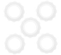 TOYANDONA Anneaux De Protection Mammaire Antidérapants En Silicone Grand Format, Lot De 5, Protection La Transpiration Estivale, Accessoires Essentiels Pour Mamans Allaitantes Et -nés