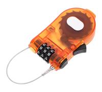 TOYANDONA Antivol de Vélo Compact à Câble Acier 60 CM Cadenas Codé Sécurisé pour Snowboard et Scooter Léger et Portable Antivols de Sécurité Multifonction pour Sports et Loisirs en