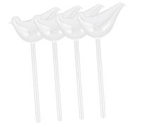 TOYANDONA Arroseur Automatique Transparent pour Plantes d'Intérieur et d'Extérieur Lot de 4 Globes d'Arrosage Système d'Arrosage Solide Arrosage Pratique