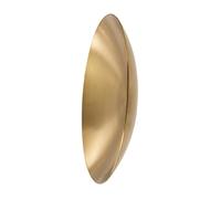 TOYANDONA Assiette à Sauce Acier Inoxydable Doré Rond Coupelle Incassable pour Condiments Bols de Trempage Multi-usages Style Coréen Petite Assiette Légère pour Sauces et Snacks