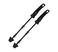 TOYANDONA Attache-Boulon Pratique pour Vélo, Axe Rapide en Alliage Noir | Vtt et Vélo Pliant, Usage Extérieur, Lot et Arrière, Léger, Haute Résistance, Sécurité