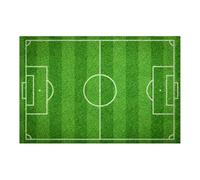 TOYANDONA Autocollant Sol Antidérapant Football 40x60 Cm en PVC Extensible, Tapis Créatif Décoratif pour Maison et Salle de Bain, Protection Solide et Confortable pour Pieds