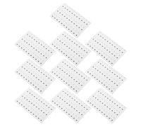 TOYANDONA Autocollants de Maquillage Visage 10 Pcs 5,7 X 9,7 Cm, Faux Grains de Beauté Réalistes Réutilisables, Accessoires Temporaires pour Halloween, Fête, Carnaval, Tatouages Temporaires