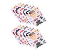 TOYANDONA Autocollants Pompiers Puzzles 12 Feuilles Colorées Autocollants pour Activités Manuelles et Fêtes D’Anniversaire Stickers Éducatifs Métier Pompier Décorations Ludiques Garçon