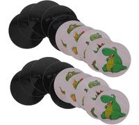 TOYANDONA Autocollants pour L'apprentissage Propreté Chez les Tout-petits, 20 Pièces, Motifs Animaux Cartoon, Autocollants de Pot Thermosensibles à Changement de Couleur, Adaptés Garçons