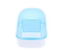 TOYANDONA Bac à Bain pour Hamster et Souris Lavabo et Sauna pour Petits Animaux en Plastique Résistant Adapté