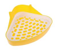 TOYANDONA Bac à Litière pour Lapin Pot Apprentissage De Propreté Toilettes pour Animaux De Compagnie avec Clôture Et Filet Épais pour Petits Lapins Et Cochons