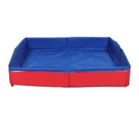 TOYANDONA Bac à Sable Pliable : Mini bac à Sable carré de 50 cm x 8,5 cm - Seau de Jeu Portable pour Enfants - Idéal pour la Plage, Le Jardin et Les activités intérieures et extérieures.