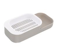 TOYANDONA Bac De Culture Hydroponique sans Terre pour Herbe à Chat, Jardinière Pratique, Matériau Respirant, Boîte à Herbe à Chat Gris Clair, Usage Intérieur pour Animaux De Compagnie