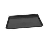 TOYANDONA Bac de Remplacement Étanche pour Cage à Chien 43,5 X 32,4 Cm en Plastique Noir, Plateau Robuste Multifonction pour Cages à Oiseaux, Lapins et Petits Chiens, Tapis de Chenil Facile